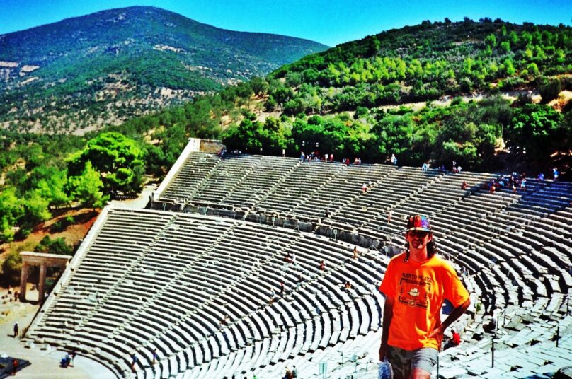 Teatro de Epidauro (Periferia del Peloponeso, Grecia)