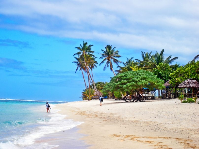 Playa de Lalomanu (Distrito de Atua, Samoa)