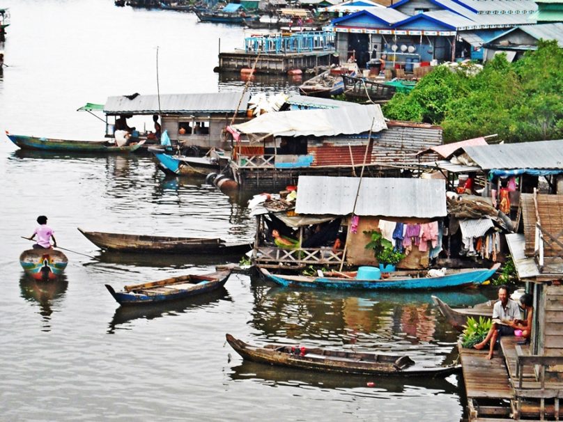 Chhong Kneas (Provincia de Siem Reap, Camboya)