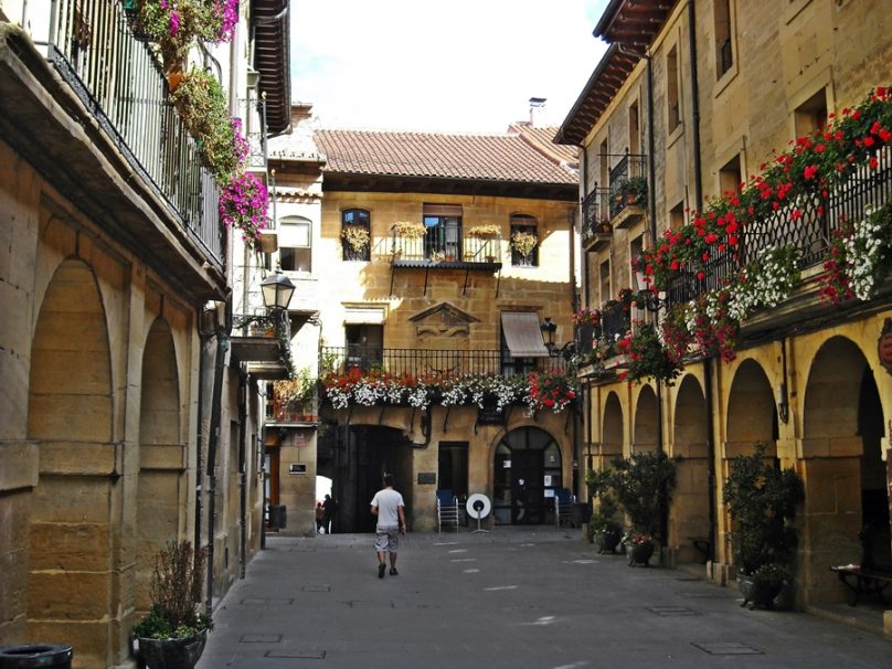 Plaza Mayor (Laguardia, País Vasco)