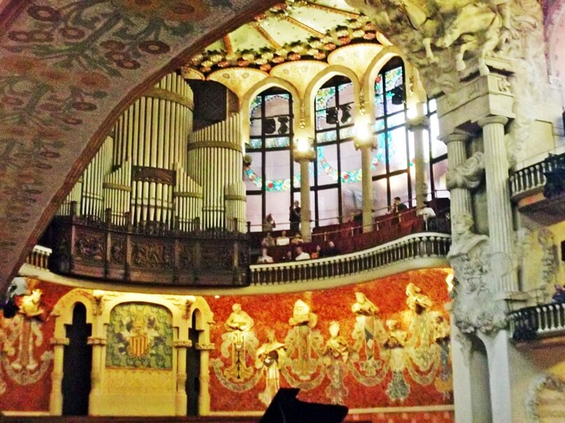 Palacio de la Música Catalana (Barcelona, Cataluña)