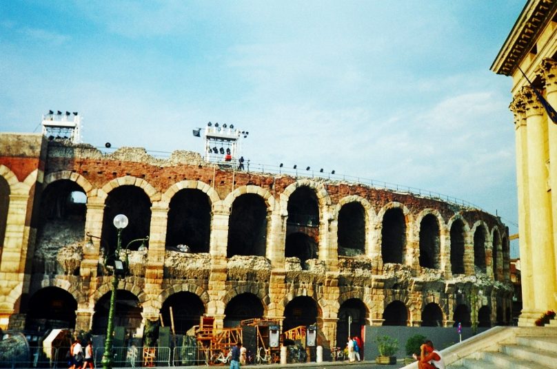 Anfiteatro de Verona Augusta (Verona, Italia)