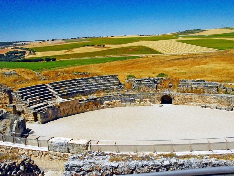 Anfiteatro de Segóbriga (Municipio de Saelices, Castilla-La Mancha)