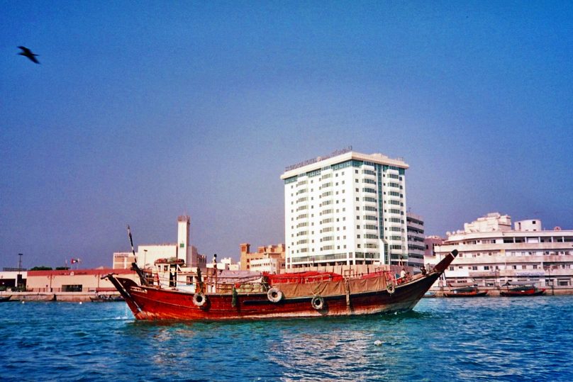 Khor Dubai (Emirato de Dubai, Emiratos Árabes Unidos)