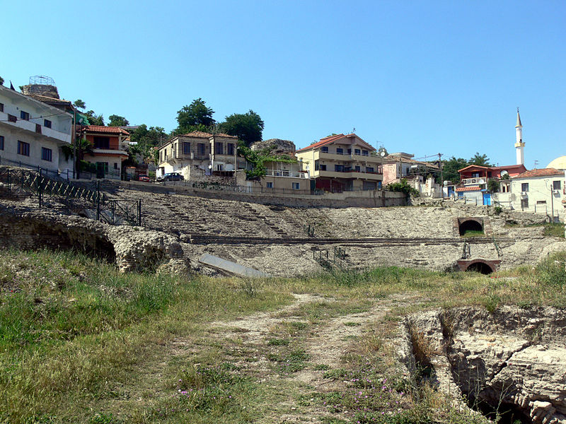 Anfiteatro de Durres (por Jorge Sánchez)