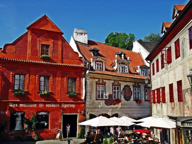 Český Krumlov (Región de Bohemia Meridional, República Checa)