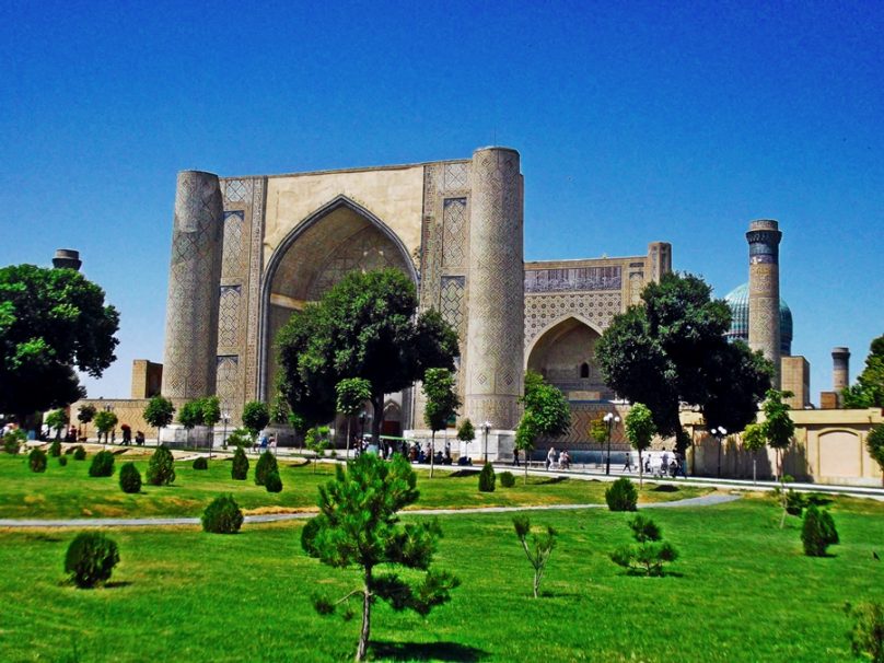 Mezquita Bibi Khanum (Samarcanda, Uzbekistán)