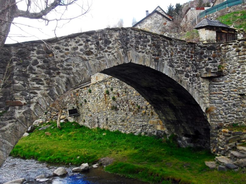 Puente del Paco (Sallent de Gállego, Aragón)