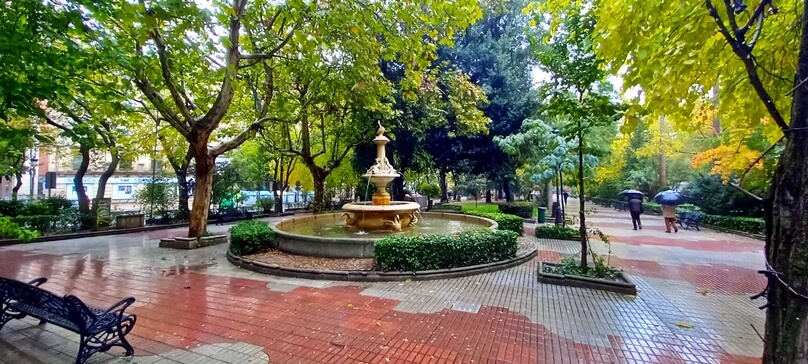 Paseo de Cánovas (Cáceres, Extremadura)