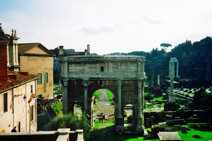 Arco de Septimio Severo (Roma, Italia)