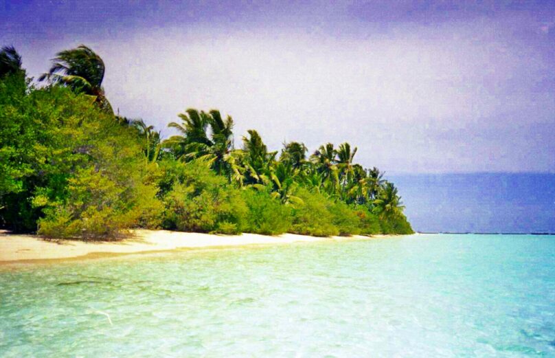 Playa de Vihamanaafushi (Distrito de Kaafu, Maldivas)