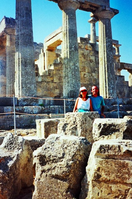 Templo de Aphaia en Égina (Periferia de Ática, Grecia)