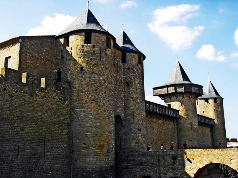 Castillo Condal (Carcassonne, Francia)