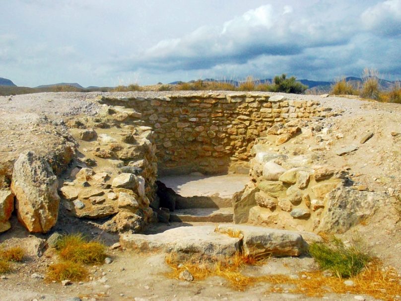 Necrópolis de Los Millares (Municipio de Santa Fe de Mondújar, Andalucía)