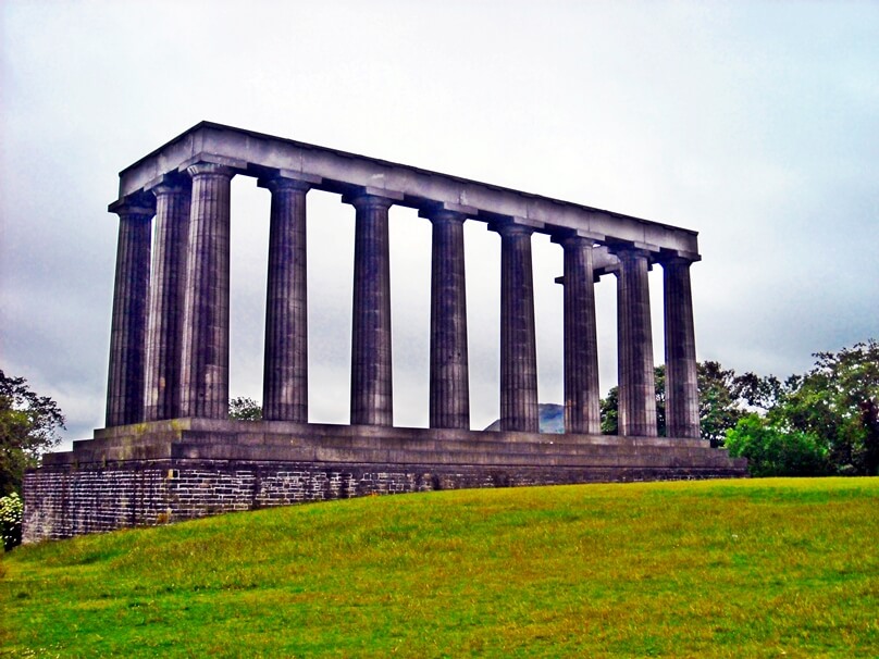 Edimburgo, de Calton Hill, de Uma viagem pela Grã-Bretanha empreendida  entre os anos de 1814 e 1825, publicada em 1829