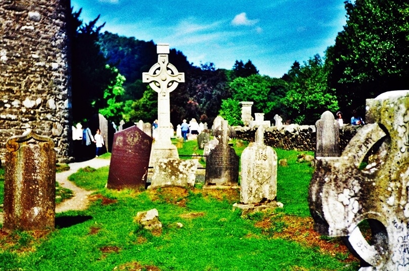 Cementerio de Glendalough (Condado de Wicklow, Irlanda)