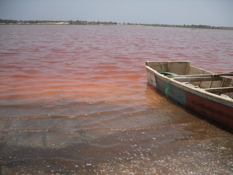 Lago Rosa (Región de Dakar, Senegal)