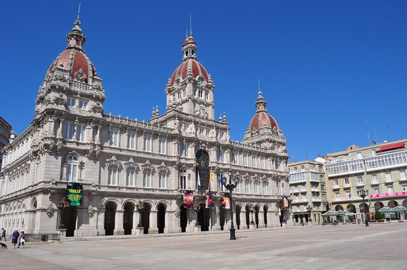 Plaza de María Pita (La Coruña, Galicia)