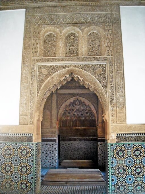 Tumbas saadíes (Marrakech, Marruecos)